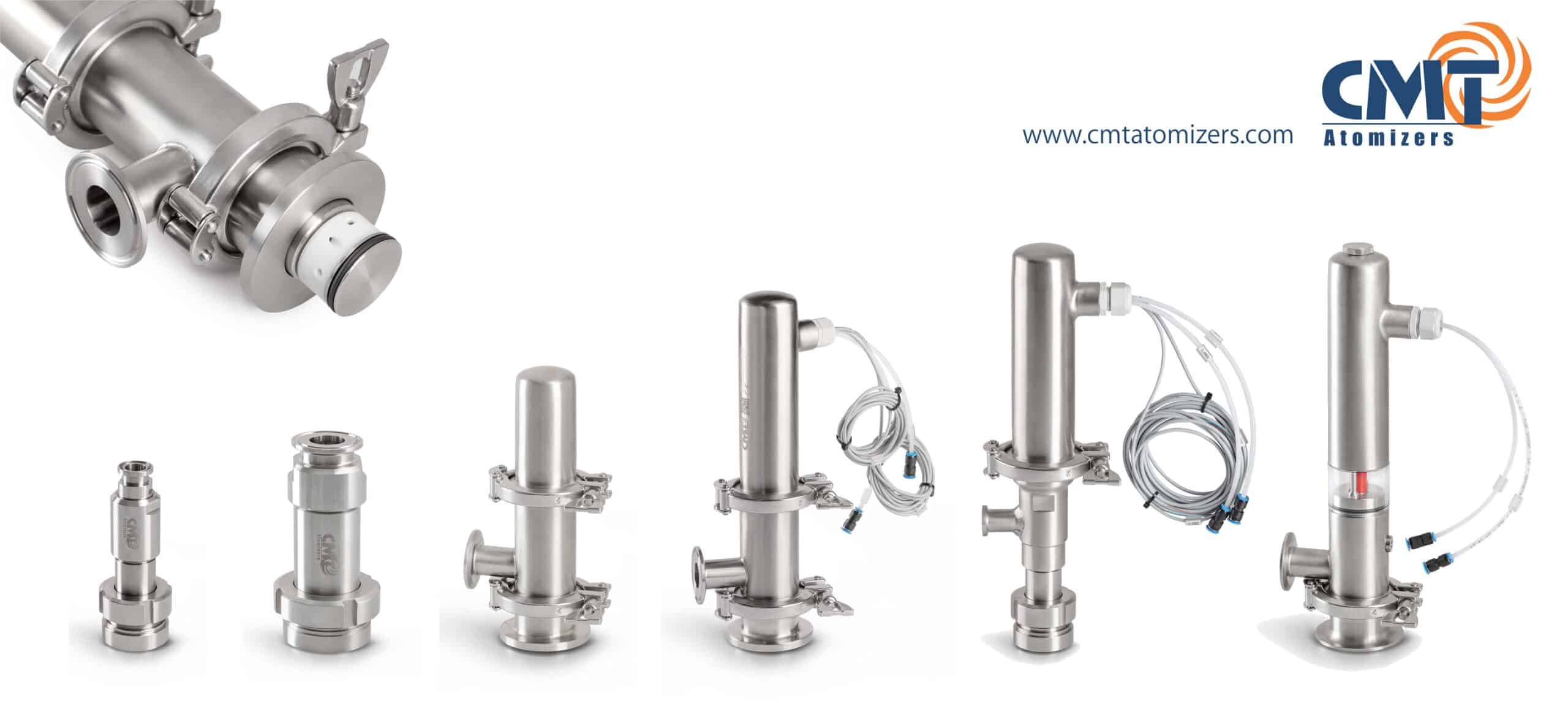 Difference between HF CIP nozzle and LF CIP nozzle